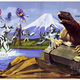 Illustration for article titled Insane Kaiju Art Full Of Psychedelic Guts